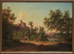 Italienansicht "amalfi Bei Nemi"