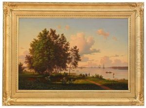 Kustlandskap by Joachim Ludwig Buensow