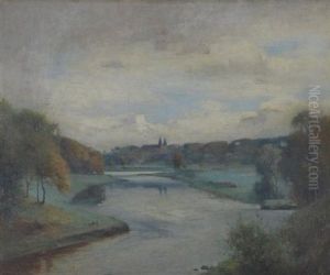 Distant View Of Aberdeen by Thomas Bunting