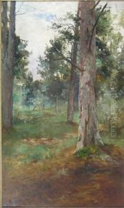 Deeside Forest (+ Another; Pair) by Thomas Bunting