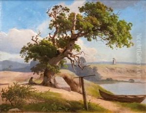 The Old Oak by Heinrich Buntzen
