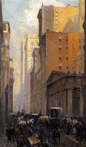 La Borsa Di New York by Eugenio Buono
