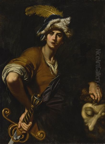 David With The Head Of Goliath - view 1