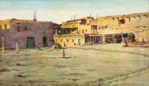Acoma Indian Village by Elbridge Ayer Burbank