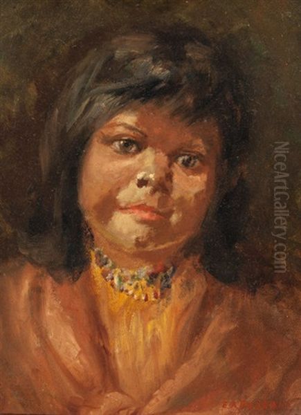 Portrait Of An Indian Girl - view 1