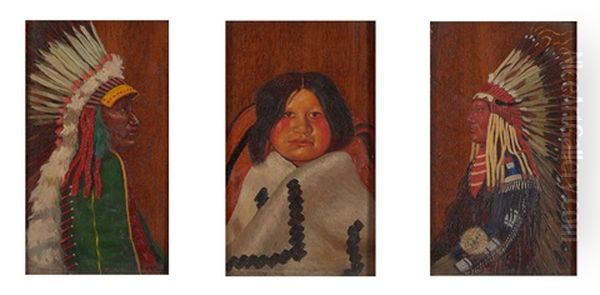 Indian Portraits (triptych) - view 1