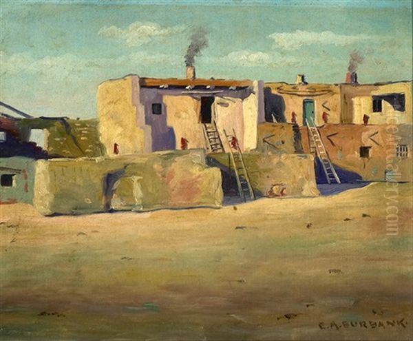 Hopi Indian Pueblo Homes, Polacca, Arizona - view 1