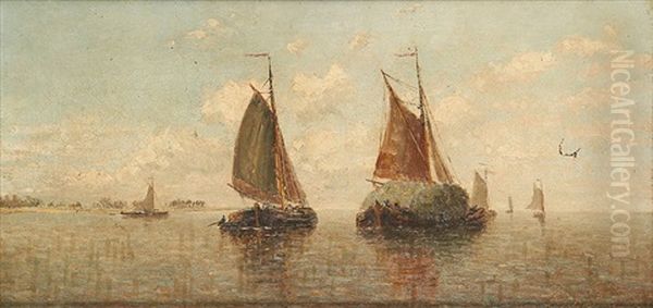 Voiliers Sur Le Lac - view 1