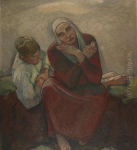 Die Rast by Paul Buerck