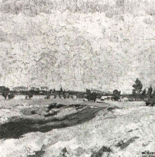 Weite Landschaft, Im Hintergrund Kirchturm - view 1