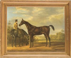 Pferdeportrat by Friedrich-Leopold Burde