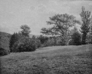 New Hampshire Landscape Near Wentworth by Horace Robbins Burdick
