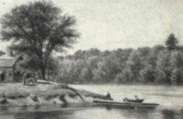Man In A Rowboat - view 1