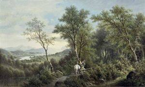 Ennstal In Der Steiermark by Josef Burgaritzky