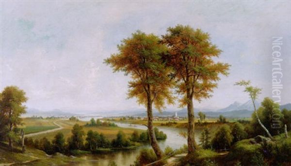 Landschaft An Der Drau - view 1
