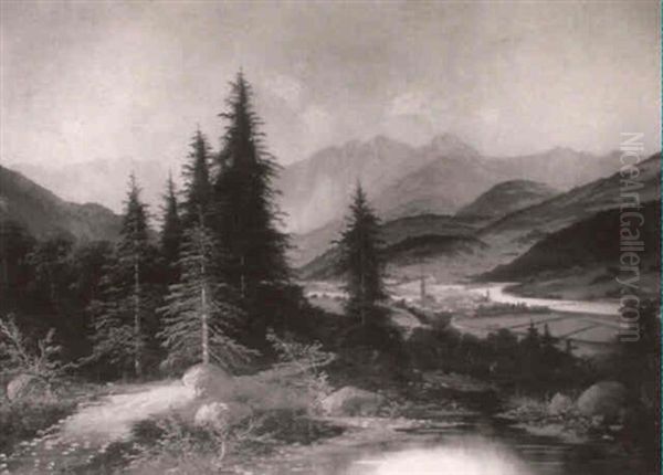 Landscape In The Ziller Valley, Austria - view 1