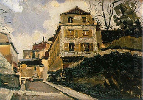 Montmartre, Rue Des Saules - view 1