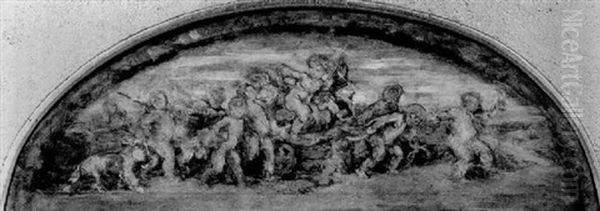 Putti Mit Wagen - view 1