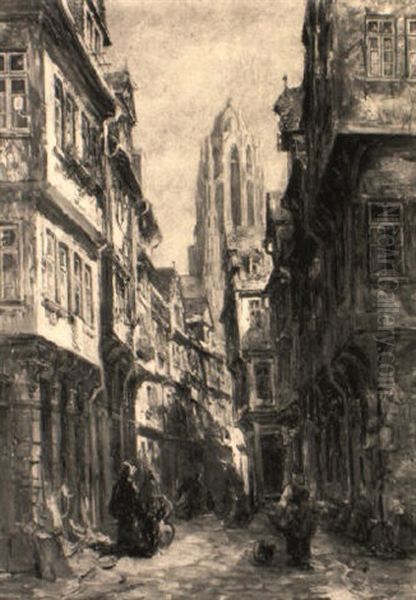 Partie In Der Frankfurter Altstadt - view 1