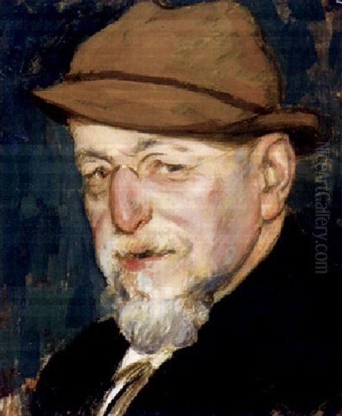 Portrait Des Kunstmalers Robert Schielin - view 1
