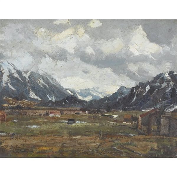 Gebirgstal Im Herbst - view 1