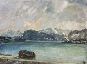 Gebirgssee by Felix Buergers