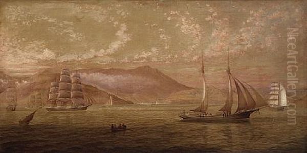 Boats On San Francisco Bay - view 1
