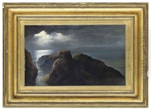 Ships Returning By Moonlight by James Howard Burgess