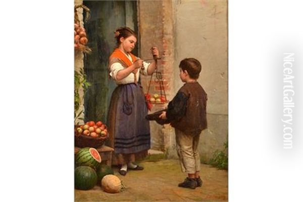 The Fruit Seller - view 1