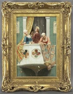 On The Balcony by John Bagnold Burgess