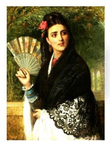 Lady With A Fan