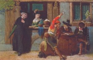 A Game Of Cards by John Bagnold Burgess
