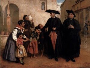 Spanische Strasenszene by John Bagnold Burgess