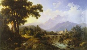 Un Matin En Italie Vue De La Cava