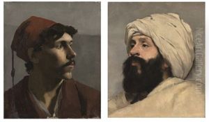 Un Zouave by Berthe Burgkan