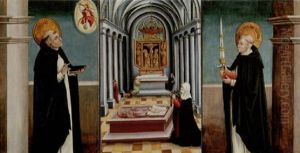 Die Auferweckung Eines Verstobenen Kindes Auf Dem Grabmal Des Hl. Petrus Martyr