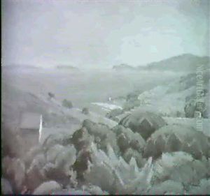 Kustenlandschaft In Sudfrankreich. by Max Burgmeier