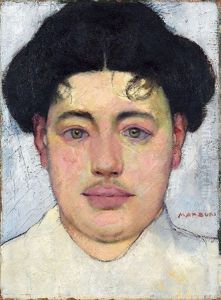 Portrait Frieda Buri, Die Frau Des Kunstlers