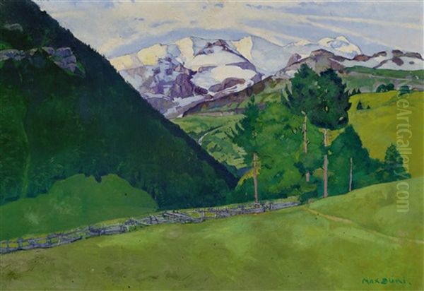 Blick Auf Die Blumlisalp - view 1