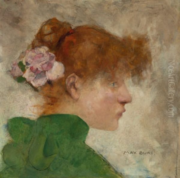 Bildnis Einer Jungen Frau Mit Roten Haaren - view 1