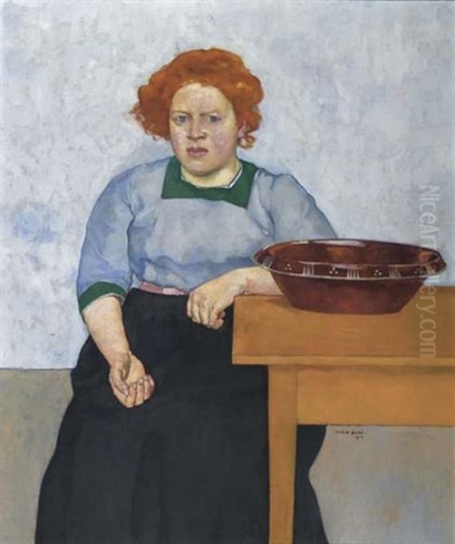 Frau Mit Schussel - view 1