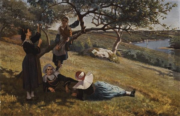 On The Apple Tree, Brittany - view 1