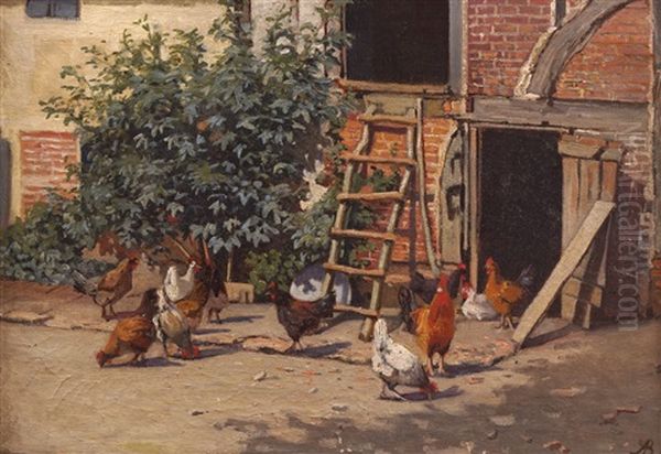 Farmyard In Brittany - view 1