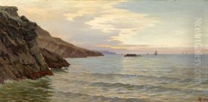 Sunset by Augustus Nicolas Burke