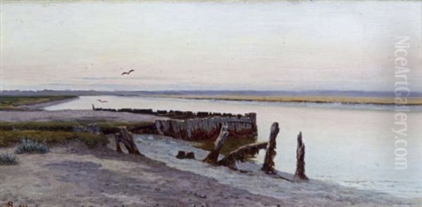 Twilight, Walberswick, Suffolk - view 1