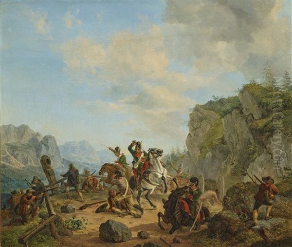 Scene Of The Tyrolean Rebellion - view 1