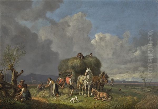 The Hay Harvest - view 1