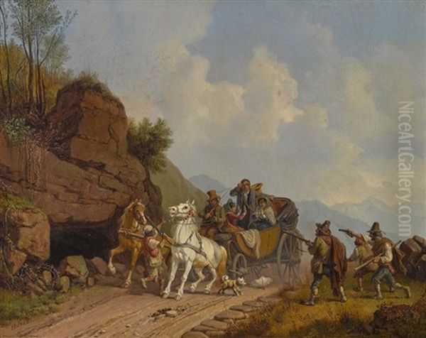 Uberfall Auf Eine Reisekutsche - view 1