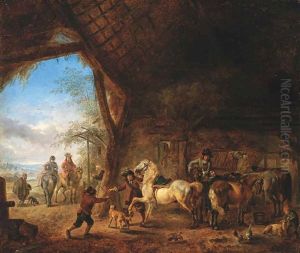 Aufbruch Der Reiter (after Philip Wouverman)
