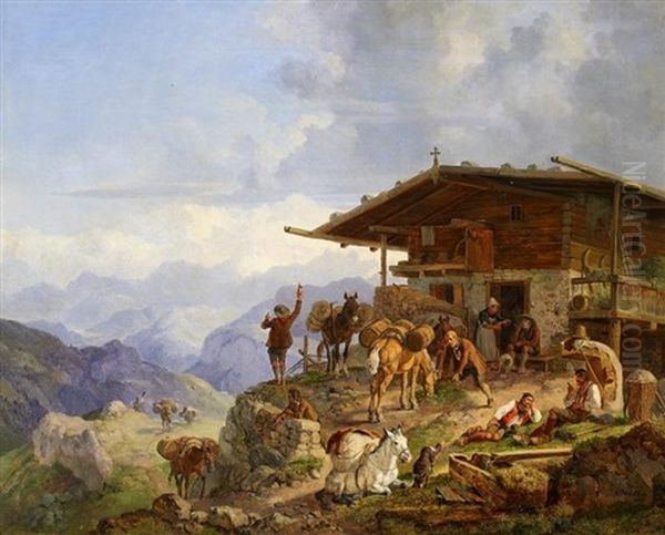 Ankunft Auf Der Alm - view 1